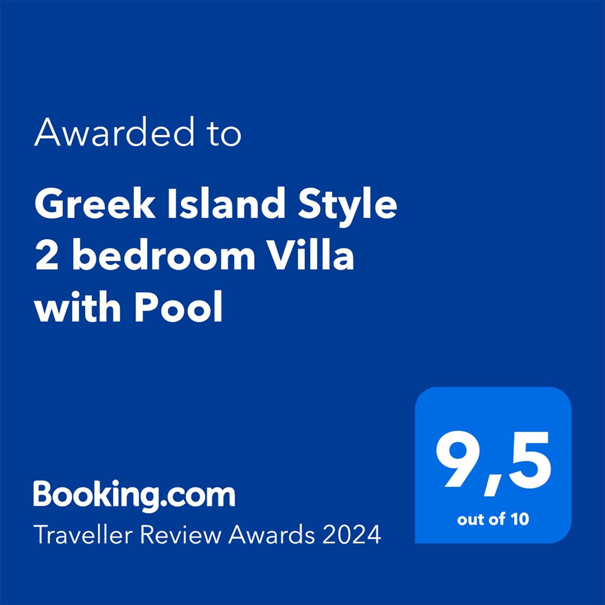 Greek Island Style 2 Bedroom Villa With Pool Next To The Sea Ларнака Екстериор снимка